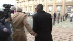 Benjaman Mendy leaving Chester Crown Court News Clip