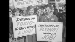 Veteran Army pilots demonstrate to fly former Army transport planes for commercial freight News Clip