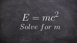 Solving Literal Equations Instructional Video