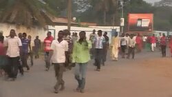 CLEAN : Muslims protest French operations in C News Clip