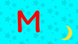 M Is For Moon - Upper Case Instructional Video