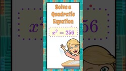 HOW to Solve a Quadratic Equation | HS.A-REI.B.4 Instructional Video