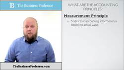 GAAP Accounting Principles - Financial Accounting Instructional Video
