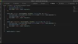 Express Framework Fundamentals - Secure Sign-Up with Auth0 and Node.js - Inserting Titles into SQL Database with Express Routing Instructional Video