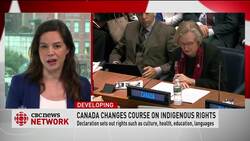 Canada changes course on indigenous rights News Clip