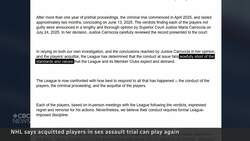 Hockey Canada trial players will be allowed back in NHL this season News Clip