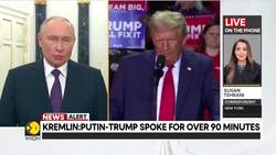 Donald Trump calls talk with Putin 'highly productive' News Clip