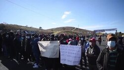 CLEAN : Families receive bodies, block road after bloody Guatemala village attack News Clip