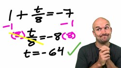 Solve Two Step Equation Worksheet | 22 Examples Instructional Video