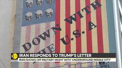 Iran repaints ‘down with USA’ mural amid rising tensions News Clip