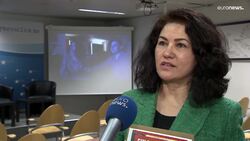 Uyghur activist screens film on sister's disappearance in Brussels News Clip