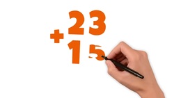 2-Digit Addition: What is 23 + 15? Instructional Video