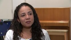 Brazilian mothers of children affected by Zika virus visit UK to raise awareness Stock Footage