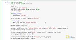Graphical User Interface in Python Part 2 Instructional Video