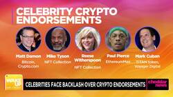 Celebrity Crypto Backers Facing Backlash News Clip