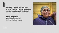 Repatriation celebration held in Cambridge Bay for the return of a loon dance hat News Clip