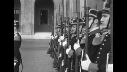 Indian Prime Minister Nehru and his daughter Indira Gandhi visit Pope Pius XII at the Vatican News Clip