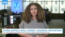 China Orders 3 Wall Street Journal Reporters To Leave The Country News Clip