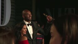Kobe Bryant with his Oscar News Clip