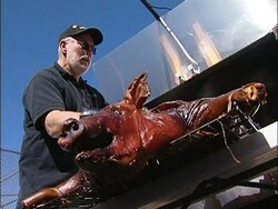 BBQing a Whole Hog Instructional Video