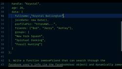 JavaScript Mastery from Zero to Hero - Prepare for Coding Interviews - Final Exercise - Facebook Unfriend Functionality Instructional Video