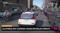 California DMV Suspends Cruise Driverless Permits News Clip