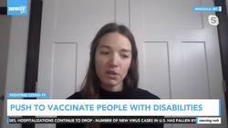 States Slow To Vaccinate People With Disabilities News Clip