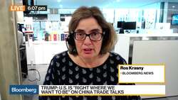 Trump Says U.S. ‘Right Where We Want to Be’ on China Talks News Clip