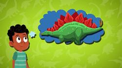 I WONDER - What Dd The Stegosaurus Look Like? Me Pregunto - Cómo Lucía El Stegosaurus? Instructional Video