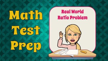 Real World Ratio Problem Using Scale