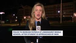 Police increase patrols at Lindenhurst Middle School after student approached by man News Clip