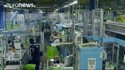 Eurozone August business growth weaker News Clip