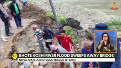 Nepal-China flash floods: Heavy rain in Tibet triggers flood, one dead, 17 missing News Clip