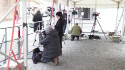 CLEAN : Images of the palace where the Iran nuclear talks resume in Vienna News Clip