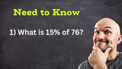 Most Famous Percentange Problem Alg1 Instructional Video