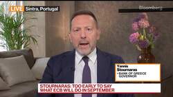 ECB's Stournaras on Rate Hikes, Inflation, Greek Economy News Clip
