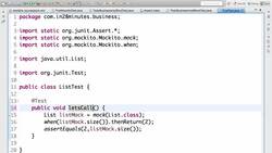Mockito Tutorial: Learn mocking with 25 Junit Examples - Step 05: Stubbing variations with Mockito - Argument Matchers & More... Instructional Video