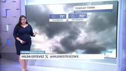 Mix of sun and clouds today in New Jersey with scattered pop-up storms arriving tonight News Clip