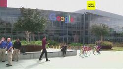 Google hit with $3.5 billion fine for unfair advertising practices News Clip