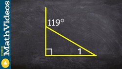 Solving for a missing angle in two different ways ex 7 Instructional Video