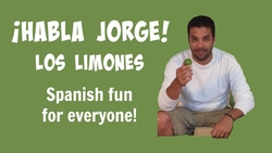 Kids Learn Spanish | Spanish Fruit | Habla Jorge Los Limones Instructional Video