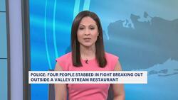 Police: 4 people stabbed during fight outside Valley Stream restaurant News Clip