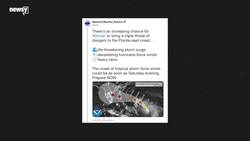 Hurricane Dorian Expected To Intensify Before Reaching Florida News Clip