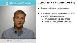Job-Order Costing vs Process Costing Instructional Video