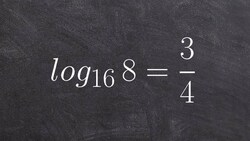 Converting between logarithmic and exponentia log Instructional Video