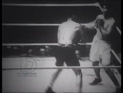 Jack Dempsey vs Gene Tunney, 1928 Stock Footage
