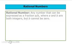 Understanding Rational Numbers Instructional Video