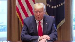 Trump with nurses: US 'winning' against virus News Clip