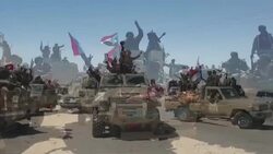 CLEAN : Giants Brigade fighters arrive in Yemen's Ataq after fighting Huthis News Clip