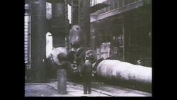 Centenary - 1914, Whitehall. The production and shipment of the BL 15 inch Mark I gun Stock Footage
